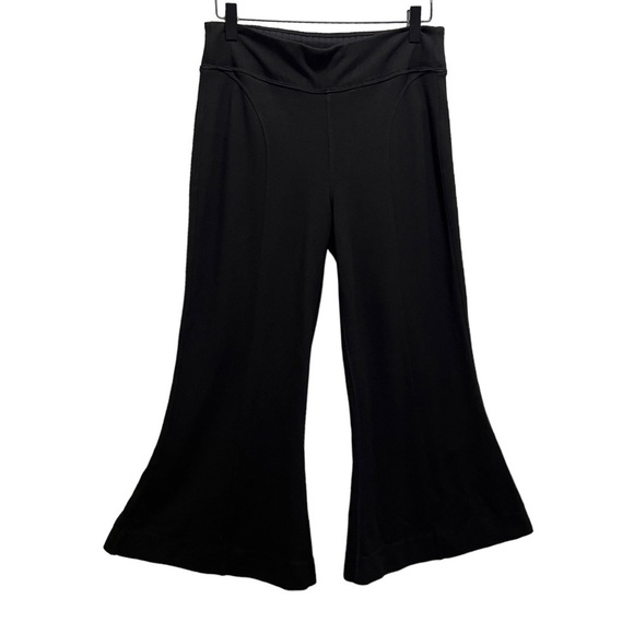 Kit & Ace Black Flare Cropped Pants Size 6 - Picture 2 of 13